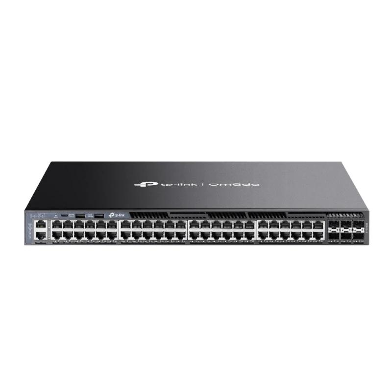 TP-Link Omada SG6654X switch de rede Gerido L3 Gigabit Ethernet (10/100/1000) 1U Preto