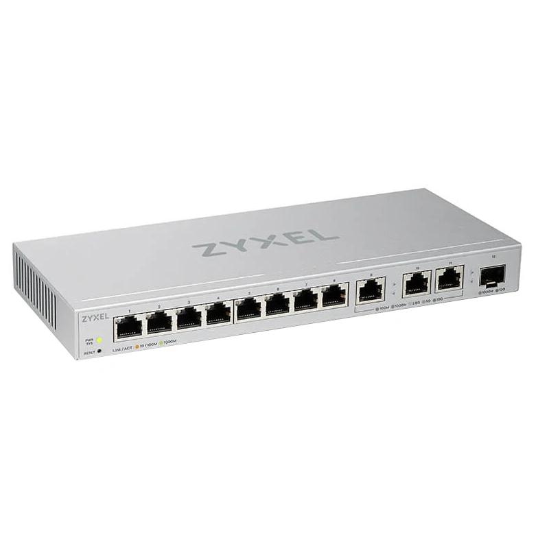 Zyxel XGS1250-12 Gerido L2 10G Ethernet (100/1000/10000) Cinzento