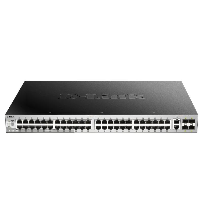 D-Link DGS-3130-54TS/E switch de rede Gerido L3 Gigabit Ethernet (10/100/1000) Cinzento