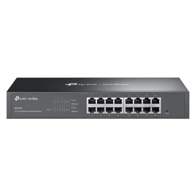 TP-Link Omada ES216G switch de rede Gerido L2 Gigabit Ethernet (10/100/1000) Preto