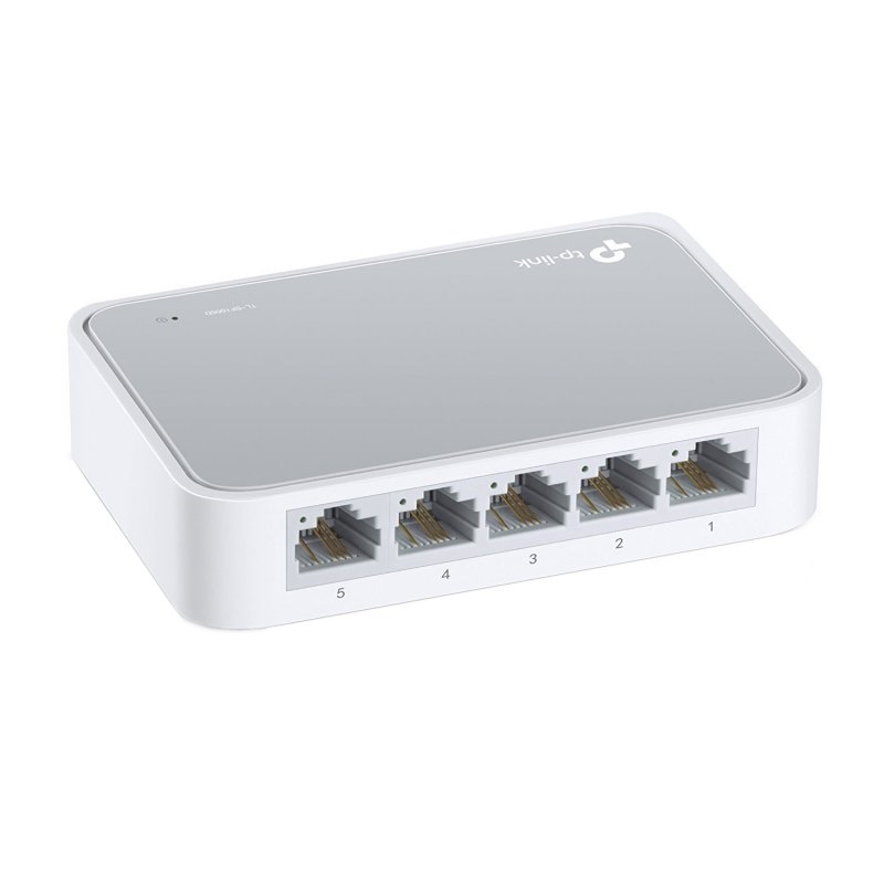 TP-Link TL-SF1005D Gerido Fast Ethernet (10/100) Branco