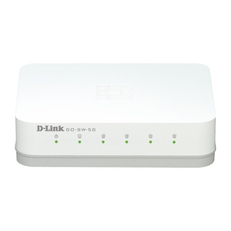 D-Link GO-SW-5G Não-gerido Gigabit Ethernet (10/100/1000) Branco