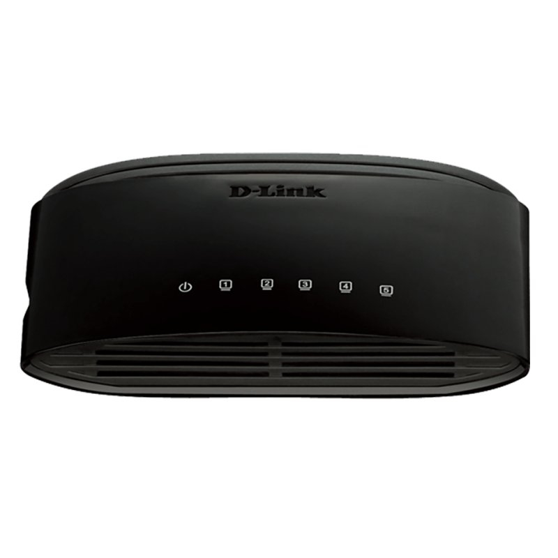 D-Link DES-1005D Não-gerido Fast Ethernet (10/100) Preto