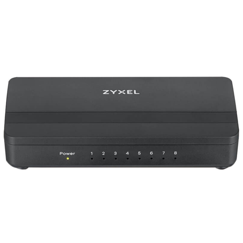 Zyxel GS-108S v2 Não-gerido Gigabit Ethernet (10/100/1000) Preto