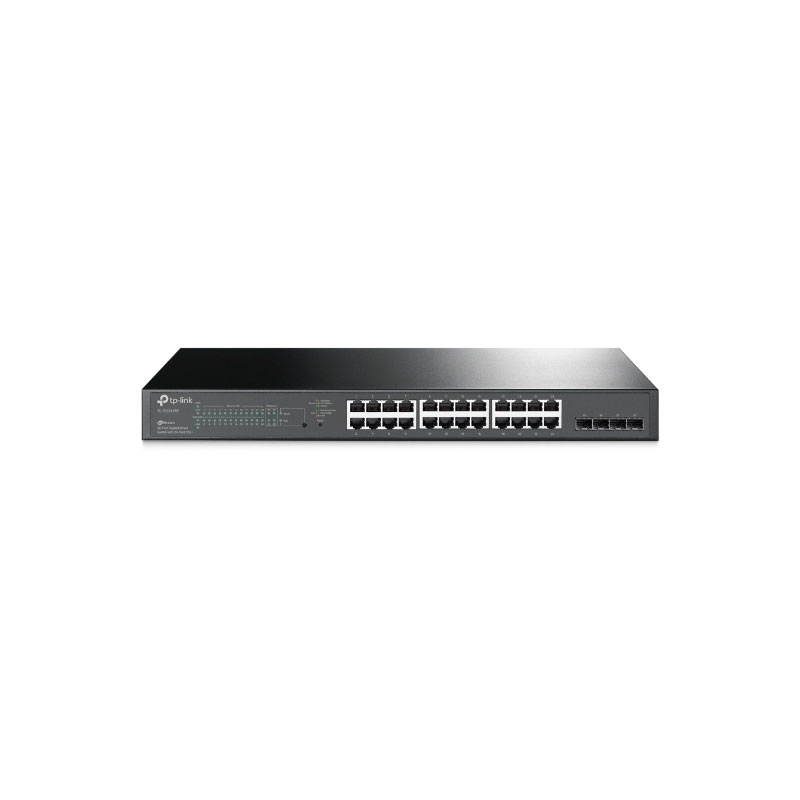 TP-Link Omada TL-SG2428P Gerido L2/L2+ Gigabit Ethernet (10/100/1000) Power over Ethernet (PoE) 1U Preto