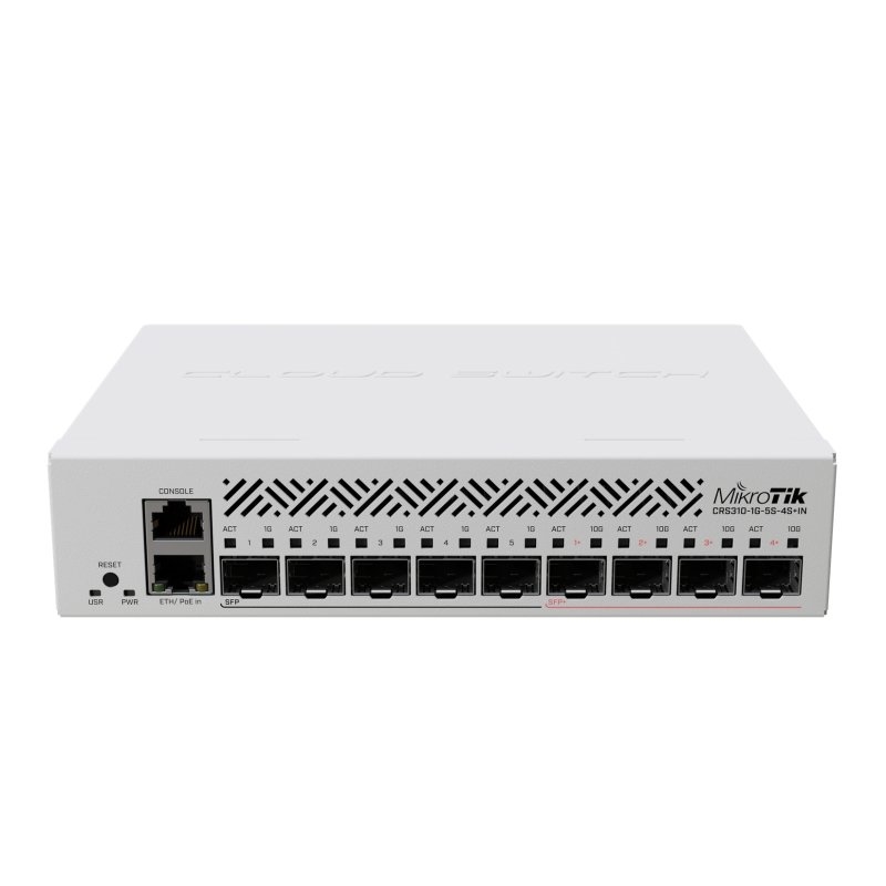 Mikrotik | CRS310-1G-5S-4S+IN 5xSFP | PoE | 20W