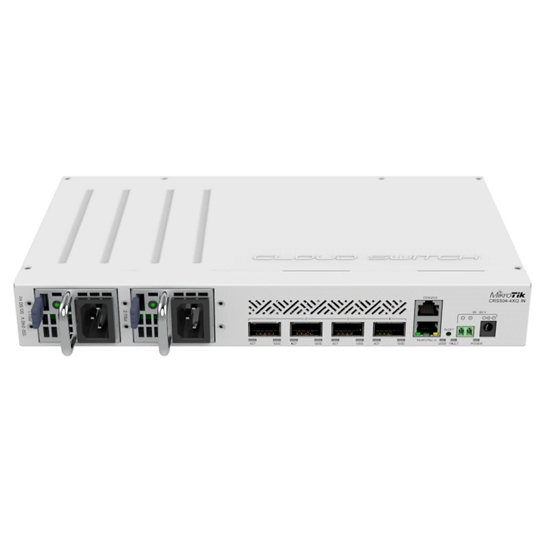 Mikrotik | CRS504-4XQ-IN 4xQSFP28 | PoE | 41W
