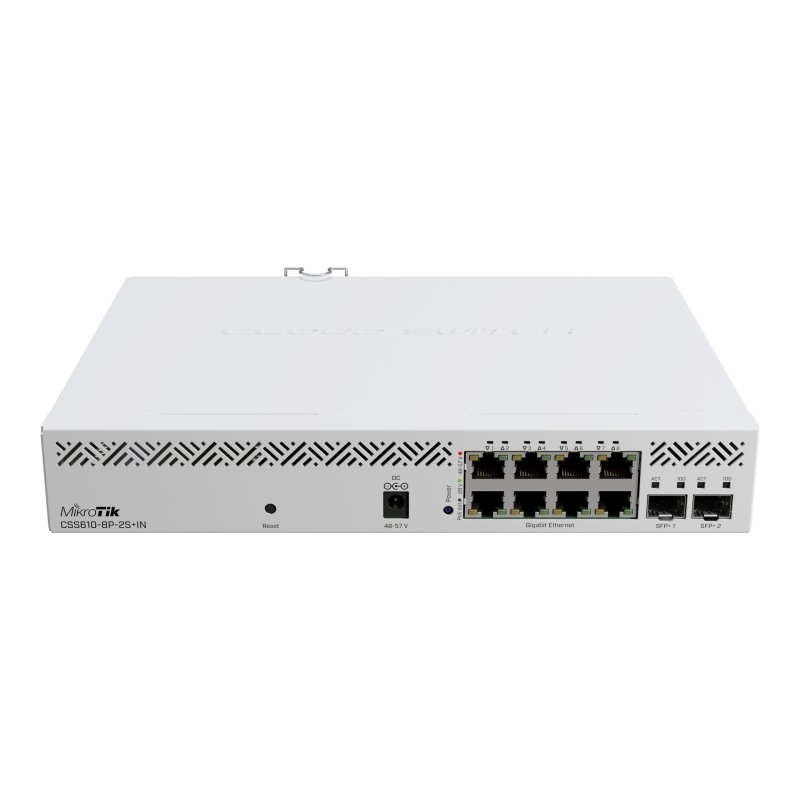 Mikrotik | CSS610-8P-2S+IN 8xGbE | PoE | 12W