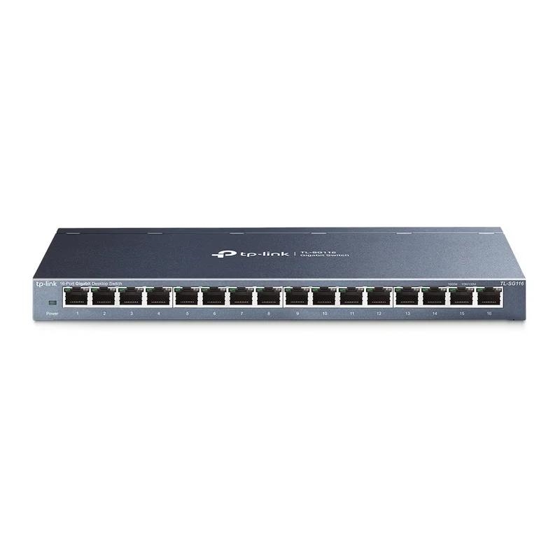 TP-Link Omada SG2016P switch de rede Gerido L2/L2+ Gigabit Ethernet (10/100/1000) Power over Ethernet (PoE) Preto