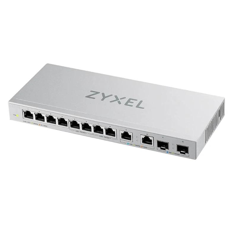 Zyxel XGS1010-12-ZZ0102F switch de rede Não-gerido Gigabit Ethernet (10/100/1000) Cinzento