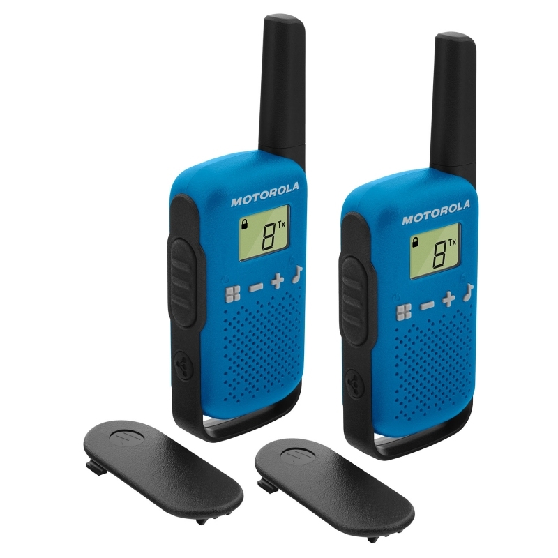 Motorola TALKABOUT T42 rádio two-way 16 canais Preto, Azul
