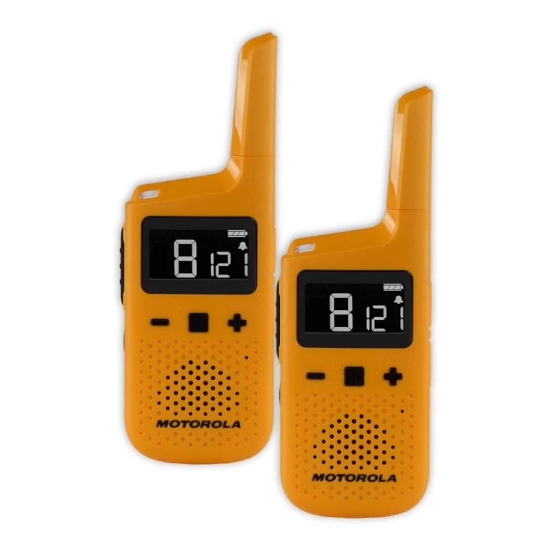 Motorola Talkabout T72 rádio two-way 16 canais 446.00625 - 446.19375 MHz Laranja