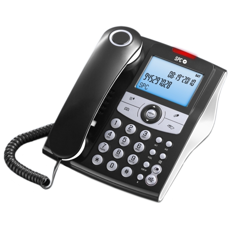 Spc | PC | 3804N Telefone ELEGANCE ID 70M ML | Preto