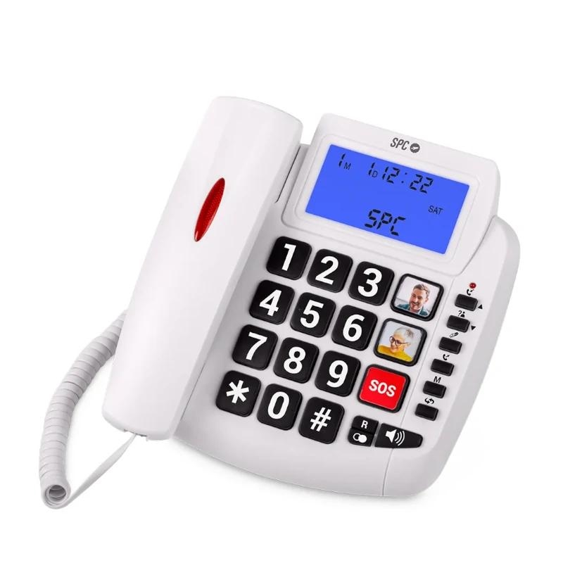 Spc | PC | 3296B Telefone CONFORT VOLUME 2 Teclas | Azul