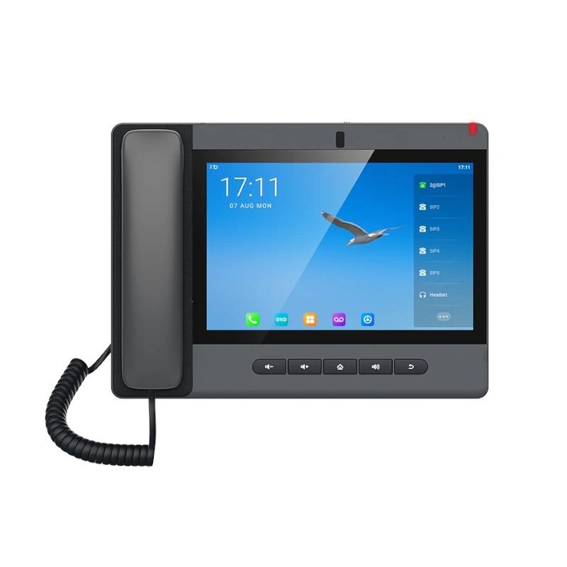 Fanvil | A320 20 linhas SIP Sistema Android | 4G PoE | 1080P | Preto