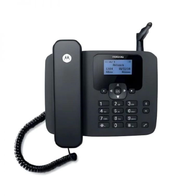 Motorola FW410 Telefone analógico Identificação de chamadas Preto