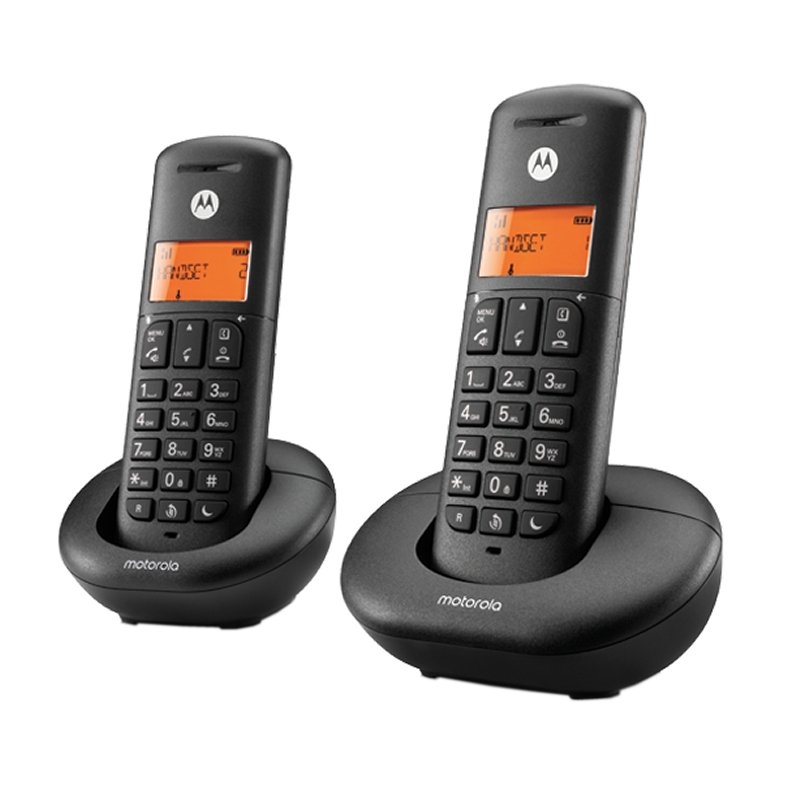 Motorola E202 Duo Telefone DECT Preto