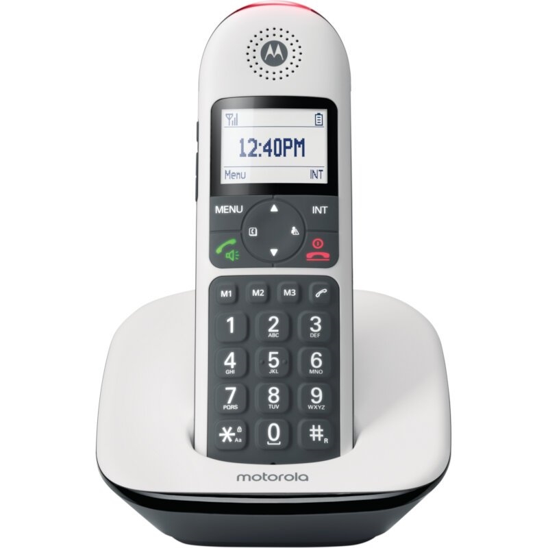 Motorola CD5001 Telefone DECT Identificação de chamadas Cinzento