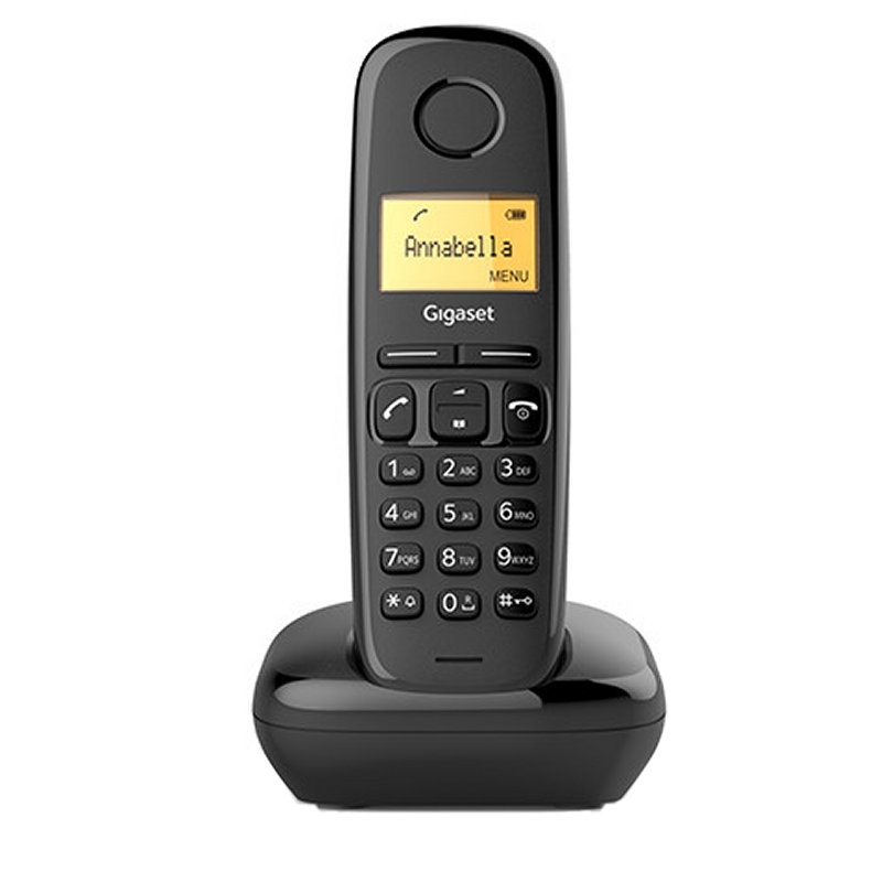 Gigaset | A170 Fios DECT Duo | Preto