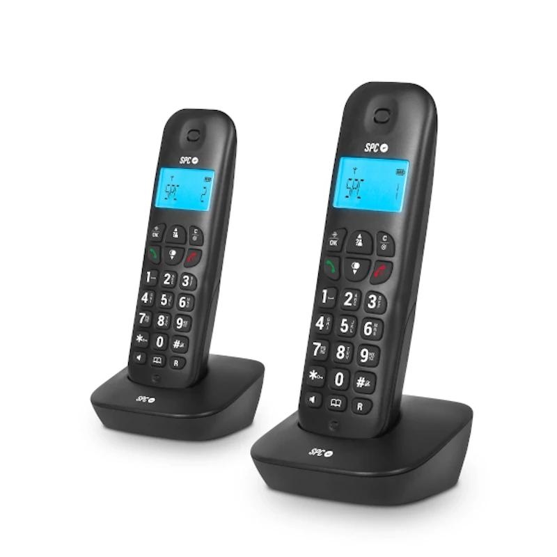 Spc | PC | 7302N Telefone DECT AIR PRO DUO | Preto
