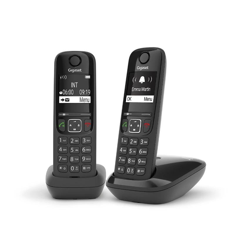Gigaset | AS690 Fios DECT DUO | Preto
