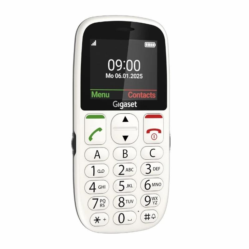 Gigaset | Móvil Senior GL395 2.2" SIM Blanco | 2.2"