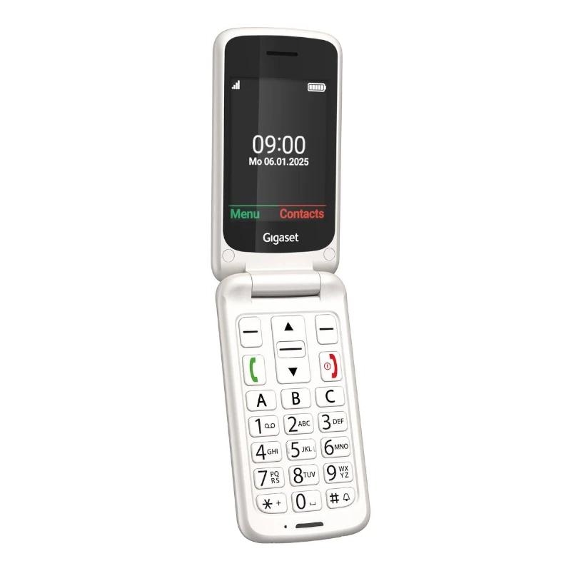 Gigaset | Móvil Senior GL595 2.8" SIM Blanco | 2.8"