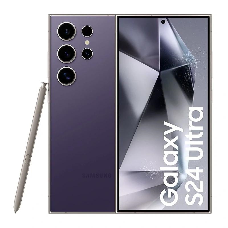 Samsung Galaxy S24 Ultra 17,3 cm (6.8") Dual SIM 5G USB Type-C 12 GB 512 GB 5000 mAh Titânio, Violeta