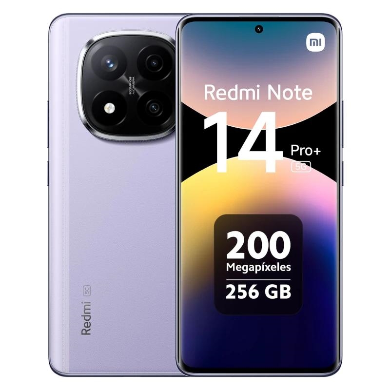 XIAOMI | Redmi Note 14 PRO+ | 5G | 45W | 6.67" | 4K | 256GB | 8GB | Roxo