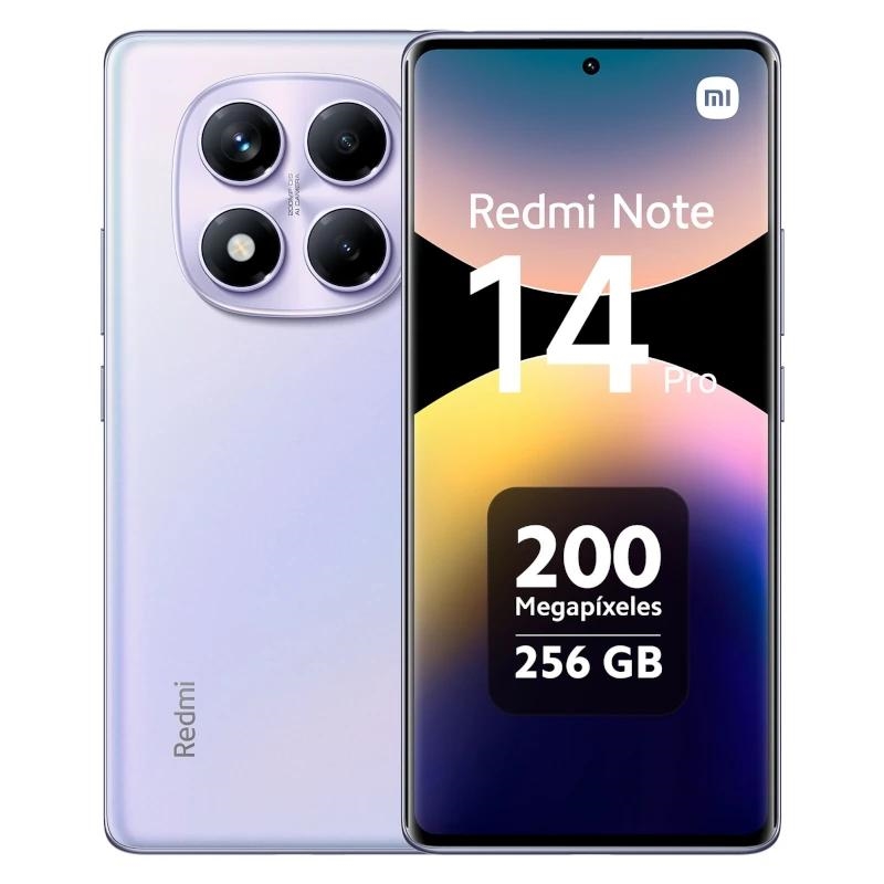 XIAOMI | Redmi Note 14 PRO 6,67" | 4G | 45W | 6.67" | 1080P | 1TB | 8GB | Roxo