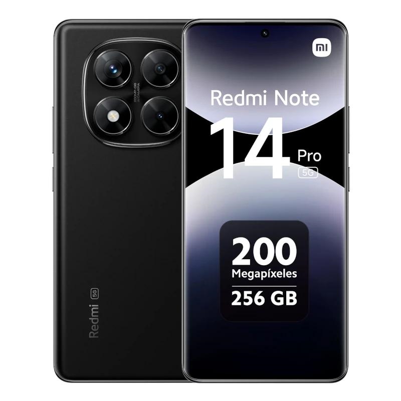 XIAOMI | Redmi Note 14 PRO | 5G | 45W | 6.67" | 4K | 512GB | 12GB | Preto