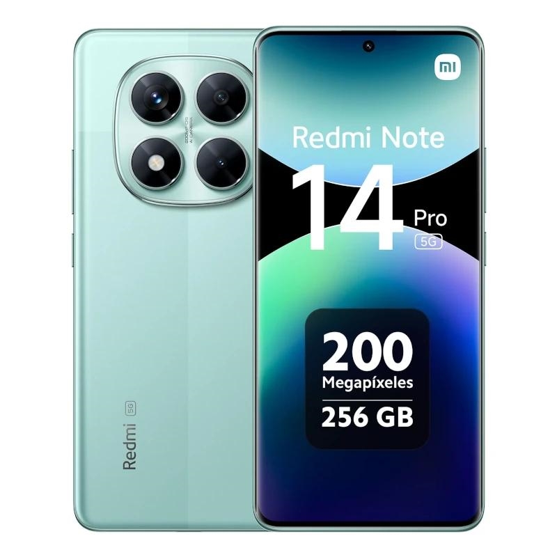 XIAOMI | Redmi Note 14 PRO | 5G | 45W | 6.67" | 4K | 512GB | 12GB | Verde