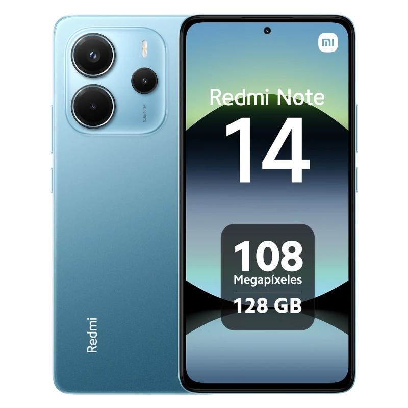 XIAOMI | Redmi Note 14 ,67" | 4G | 33W | 6.67" | 1080P | 1TB | 6GB | Azul