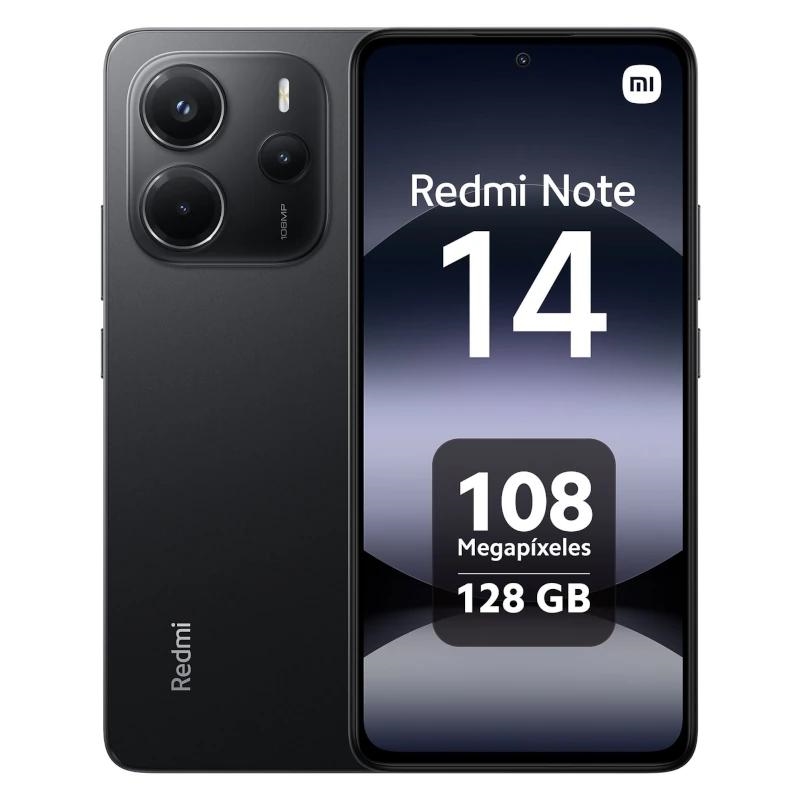XIAOMI | Redmi Note 14 ,67" | 4G | 33W | 6.67" | 1080P | 1TB | 6GB | Preto