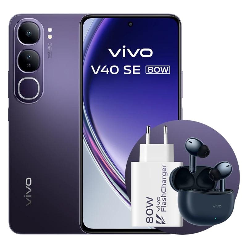Vivo | V40 SE | 5G | 80W | 6.67" | 1TB | 8GB | Preto