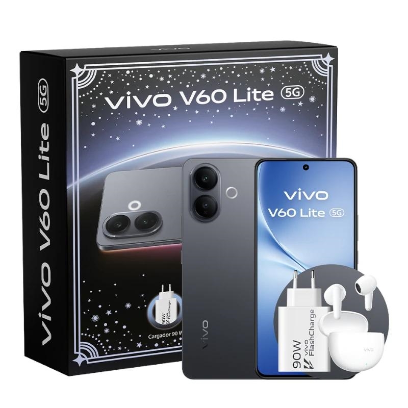 Vivo | V60 Lite | 5G | 6.77" | 256GB | 8GB | Preto