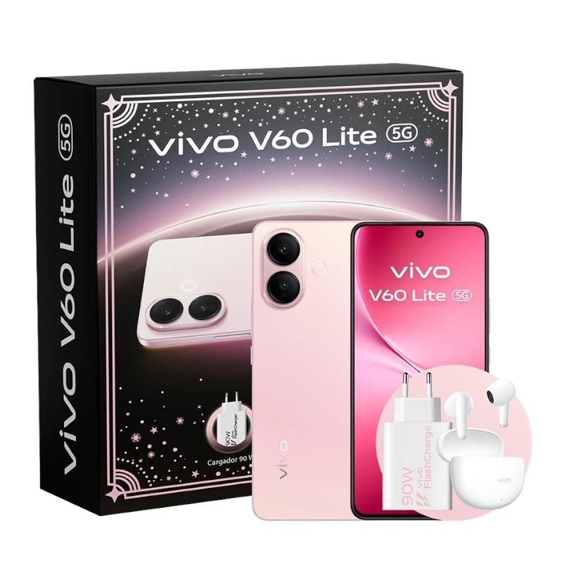 Vivo | V60 Lite | 5G | 6.77" | 256GB | 8GB | Rosa