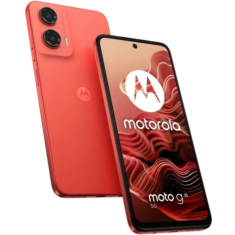 Motorola moto G35 5G 17,1 cm (6.72") Dual SIM Android 14 USB Type-C 8 GB 256 GB 5000 mAh Vermelho