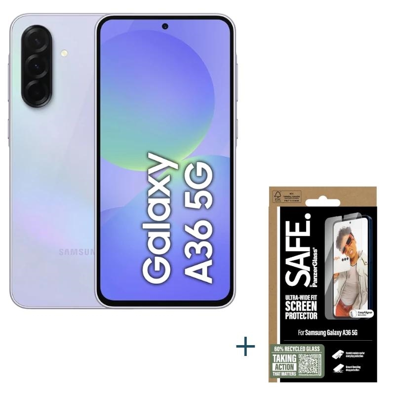 SAMSUNG | Galaxy A36 | 4G 10 Portas | 6.7" | FHD | 256GB | 8GB