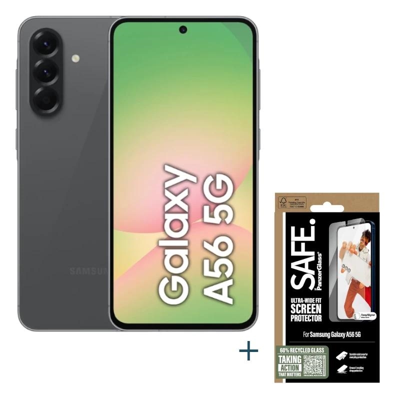 SAMSUNG | Galaxy A56 | 4G 10 Portas | 6.7" | FHD | 256GB | 8GB