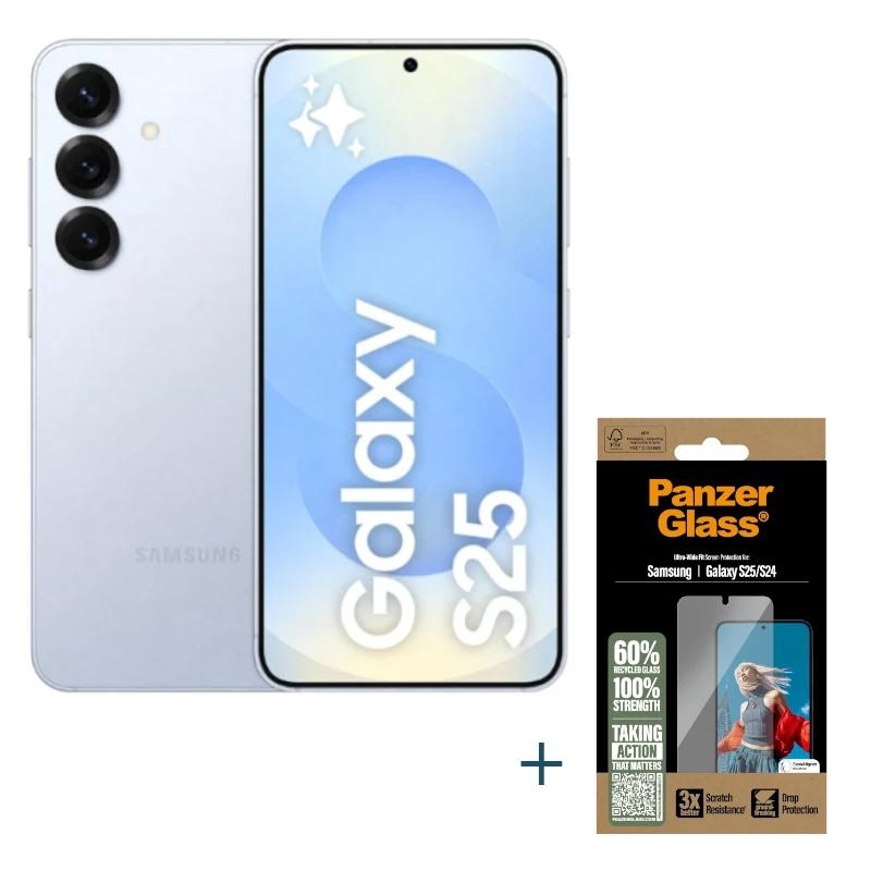 SAMSUNG | Galaxy S25 | 4G 2 Portas | 6.2" | FHD | 256GB | 12GB | Azul
