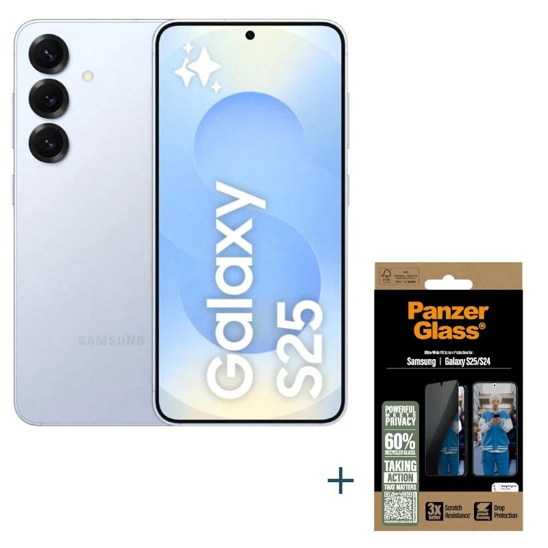 SAMSUNG | S25 | 4G 2 Portas | 6.2" | FHD | 256GB | 12GB