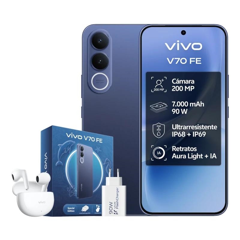 Vivo | V70 FE | 512GB | 8GB | Azul
