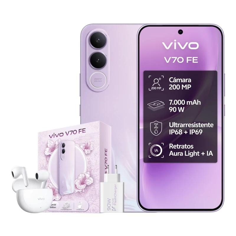 Vivo | V70 FE | 256GB | 8GB | Roxo