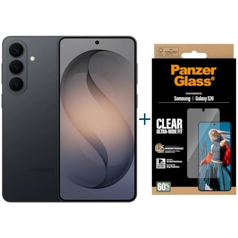 SAMSUNG | Galaxy S26 | 5G | 6.3" | UHD | 256GB | 12GB | Preto