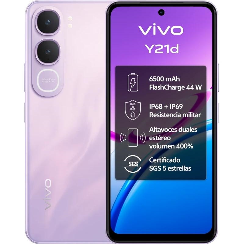 VIVO Y21d 5G 6.68" 6Gb(64) 256Gb IP69 Lavanda Purp