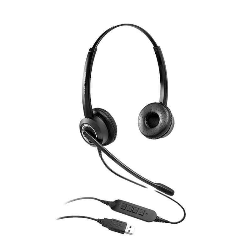 Grandstream | GUV3000 Auriculares HD USB Microfone