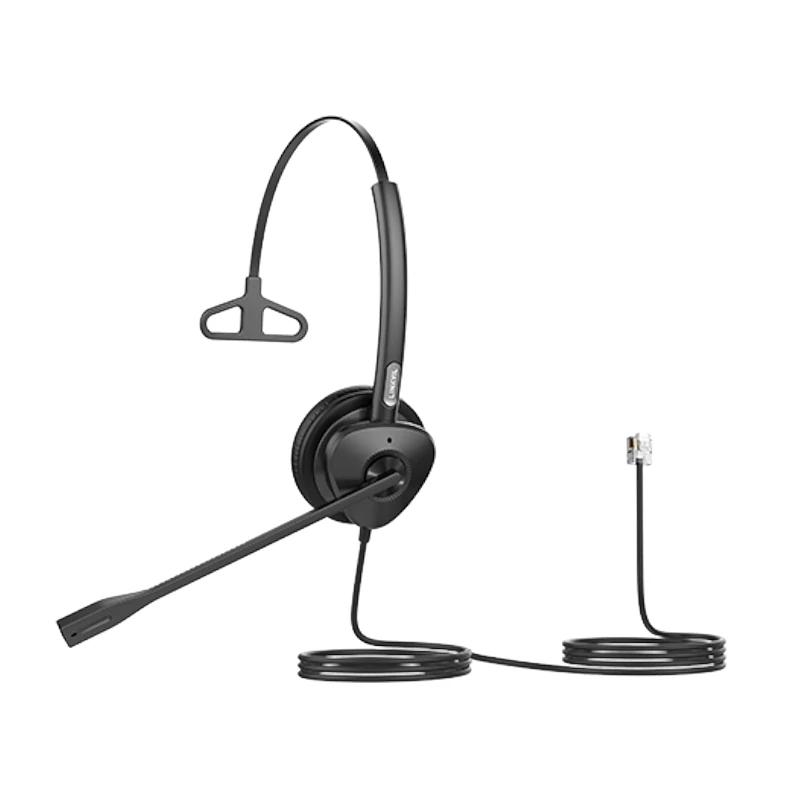 Fanvil | HT301 Auriculares Mono RJ9 Cancelamento | Preto