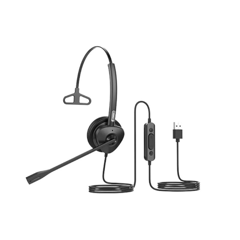 Fanvil | HT301-U Auriculares Mono Porta USB Cancelamento | Preto