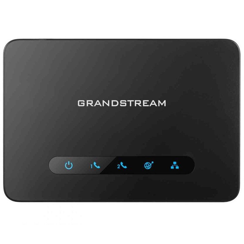 Grandstream | Gateway ATA HT812 (2FXS-1ETH) | 2 Portas